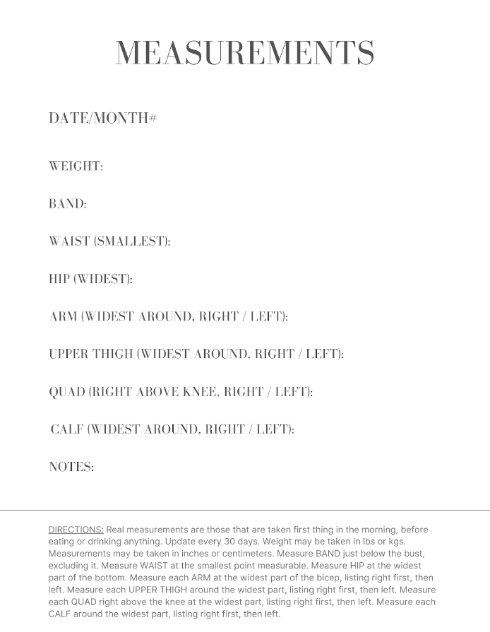 Six Month Transformation Guidebook + Complementary Cookbook & Nutrition Guide