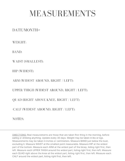 Six Month Transformation Guidebook + Complementary Cookbook & Nutrition Guide